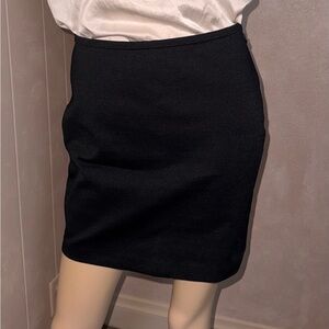 VTG Emilio Pucci Black Pencil Nylon
Elastane Mini Skirt 42 8